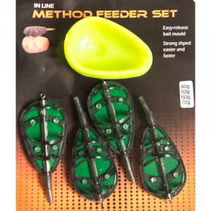 Набор кормушек флэт метод 4+1 Набор кормушек флэт метод 4+1