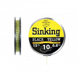 Повідковий матеріал Black Yellow 30 LB 13,6 кг. (10м)