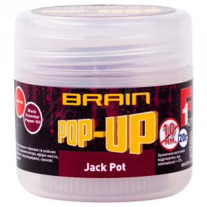 Бойлы Brain Pop-Up F1 Jack Pot (копченая колбаса) 10 mm 20 gr