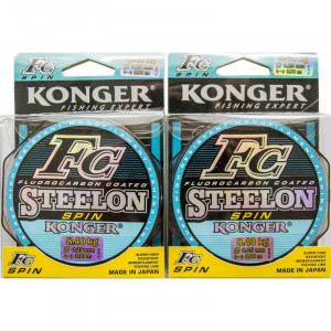 Волосінь Konger Steelon FC Spin 100m 0.20mm Волосінь Konger Steelon FC Spin 100m 0.20mm
