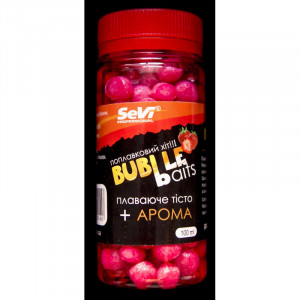 Плавающее тесто в дипе Buble Baits "Клубника" 100ml