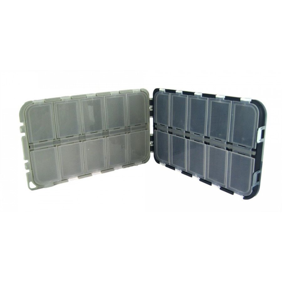 Коробка Aquatech подвійна 2420 (20 осередків з кришками)