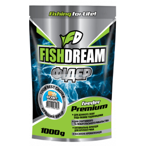 Прикормка Fish Dream Premium "Фидер Бисквит-Ваниль" 1kg Прикормка Fish Dream Premium "Фидер Бисквит-Ваниль" 1kg