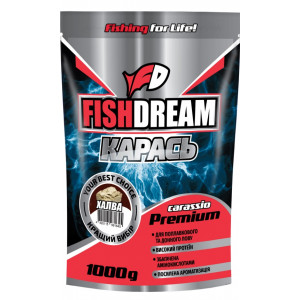 Прикормка Fish Dream Premium "Карась халва" 1kg Прикормка Fish Dream Premium "Карась халва" 1kg