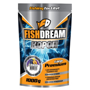 Прикормка Fish Dream Premium "Карп слива" 1kg