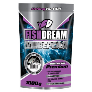 Прикормка Fish Dream Premium "Универсал черная плотва" 1kg Прикормка Fish Dream Premium "Универсал черная плотва" 1kg