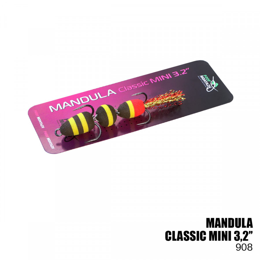 Мандула Prof Montazh 8cm 3g col.MN 908