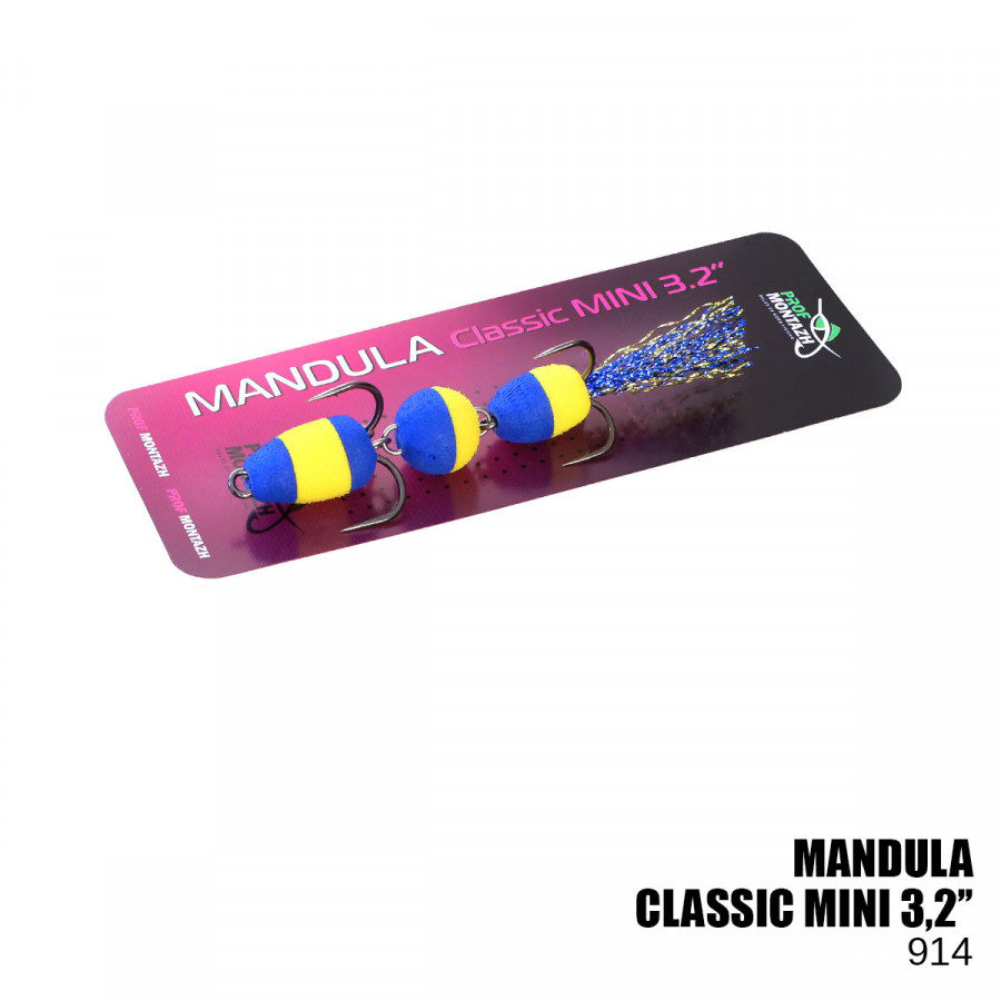 Мандула Prof Montazh 8cm 3g col.MN 914