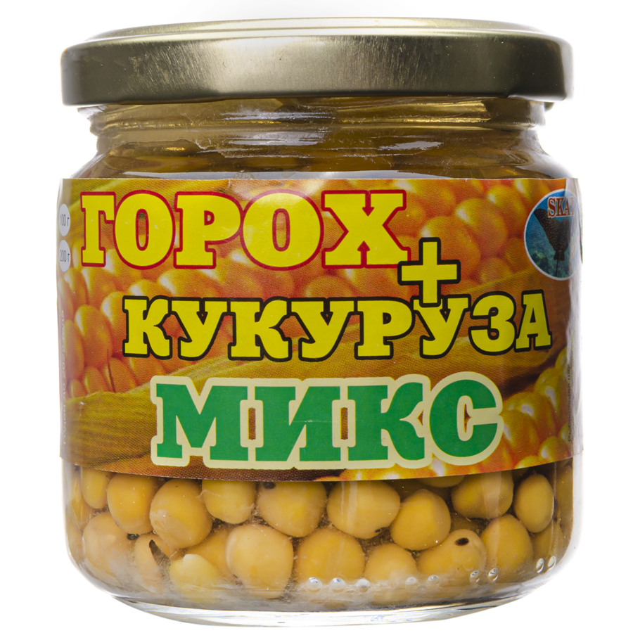 Рибальський горох кукурудза в банці Skat "MIX"