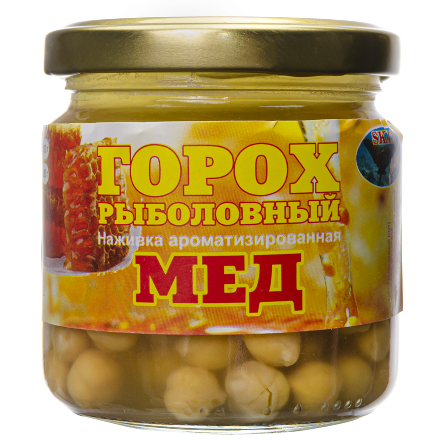 Рибальський горох в банці Skat "Мед"