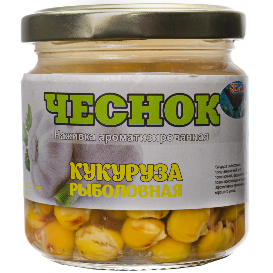 Рибальська кукурудза в банці Skat "Часник"