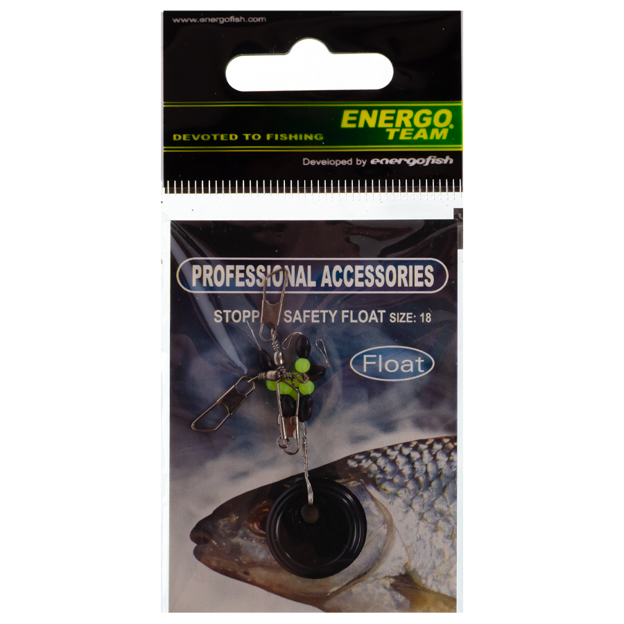 Стопор ET бусинки з поплавцевим карабіном #18