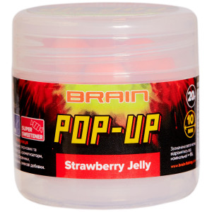 Бойлы Brain Pop-Up F1 Strawberry Jelly (клубника) 10mm 20g
