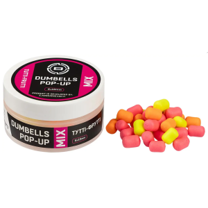 Бойли Brain Dumbells Mix Tutti-Frutti (тутті-фрутті) 6х10mm 34g Бойли Brain Dumbells Mix Tutti-Frutti (тутті-фрутті) 6х10mm 34g