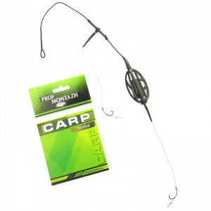 ПрофМонтаж кормушка карп-метод на ледкоре (бойловый 2кр.) 70гр.